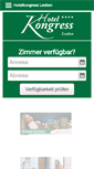 Mobile Screenshot of hotelkongress.at